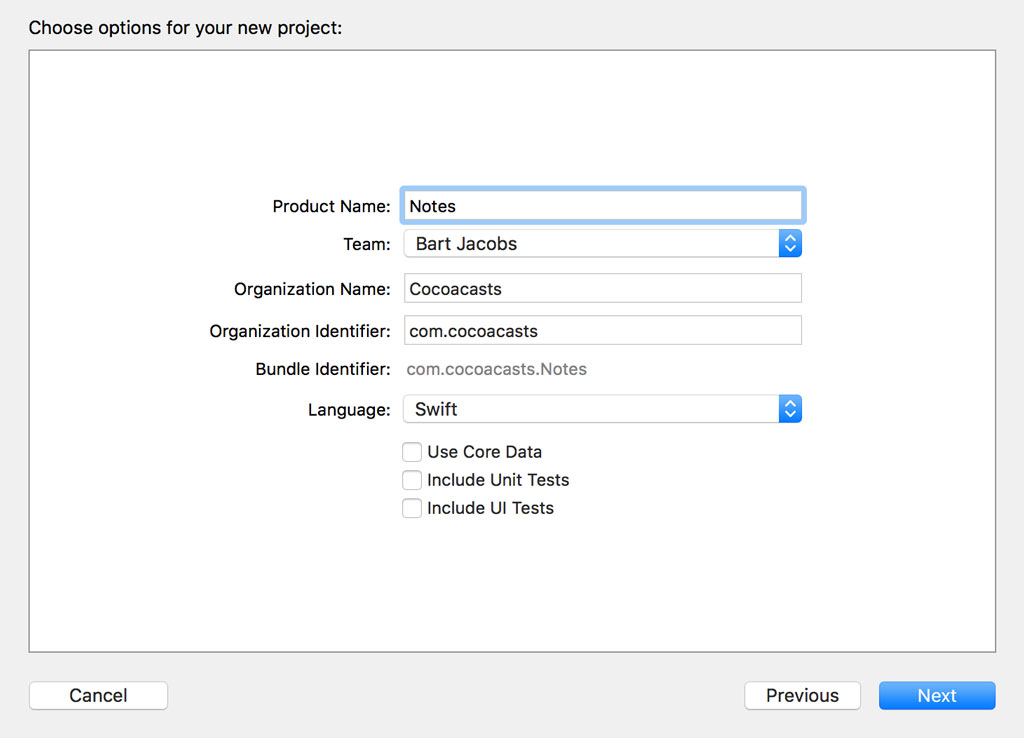 Configuring the Project