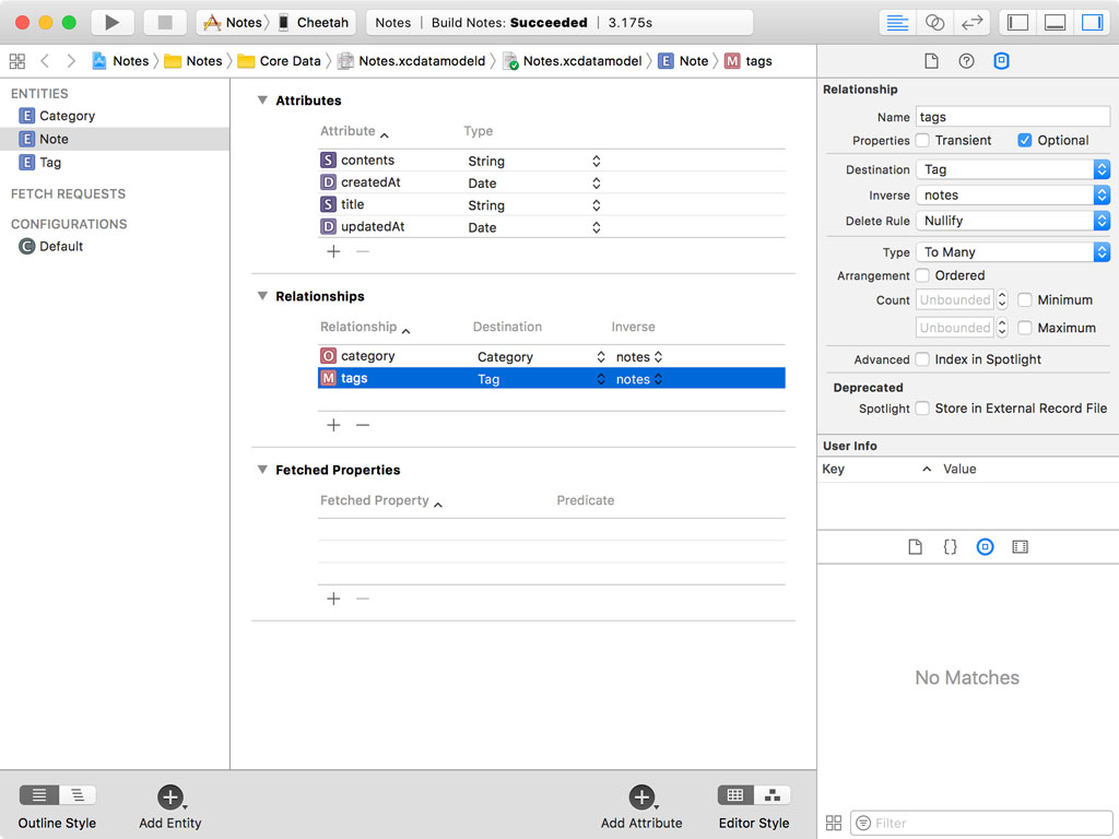 Creating a Many-To-Many Relationship