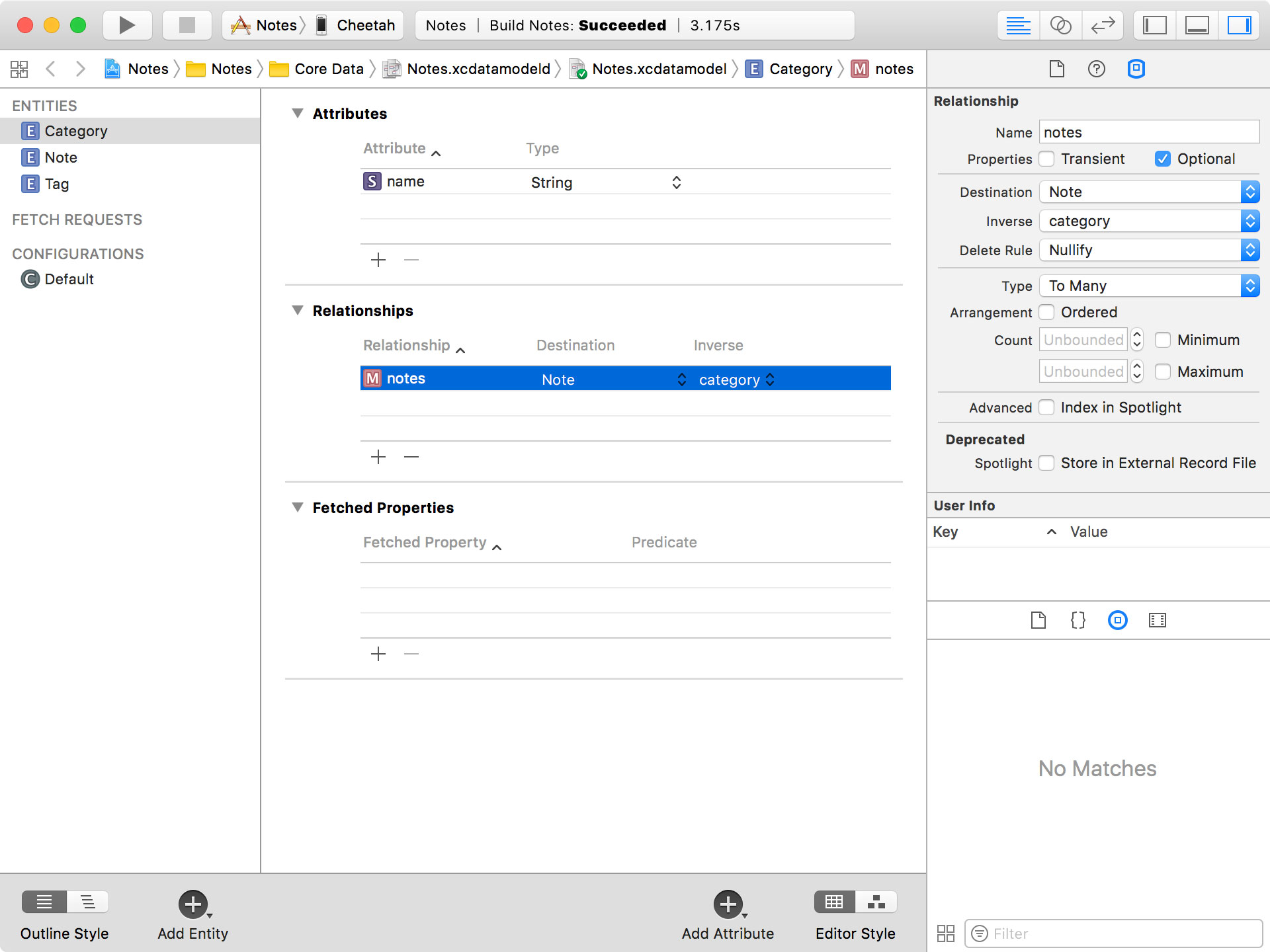 Configuring Relationships