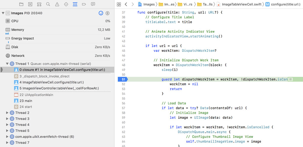 Performing a Dispatch Work Item